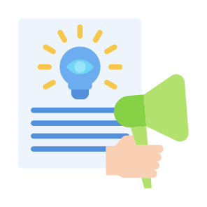 Branding, Marketing, Attention, Campaign, Innovation icon