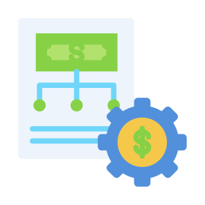 Cost Allocation, Money, Plan, Checklist, Budget icon