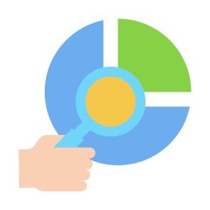 Marketing Analysis, Statistics, Analysis, Research, Analytics icon