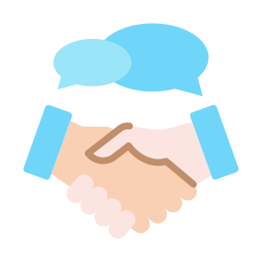Negotiation, Meeting, Deal, Agreement,  Handshake icon