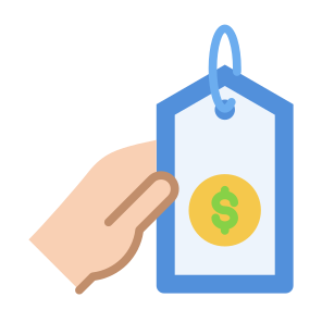 Pricing, Money, Price, Sale, Label icon