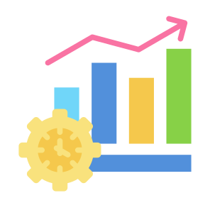 Productivity,  Increase, Timetable, Growth, Efficiency icon