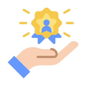 Loyal Customer, Customer Loyalty, Client, Reward Points, Rating  icon