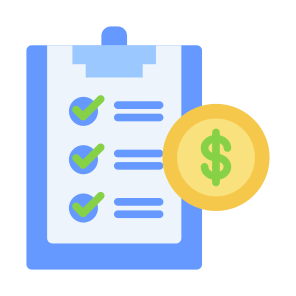 Price List, Shopping List, Checklist, Document, Money  icon