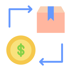 Selling, Product, Cash Flow, Cash, Money  icon