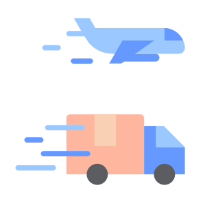 Shipments, Transportation, Delivery Plane, Delivery, Truck  icon