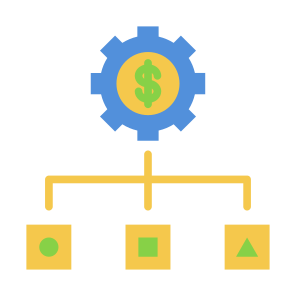 Cost Allocation, Cost, Allocation, Money, Budget, Allocate icon