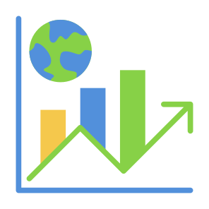 Gdp, Global, Finance, Growth, Investment, Economy icon