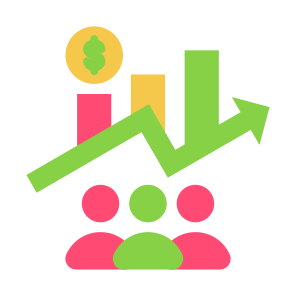 Per Capita, Income, Growth, Financial, User, Money icon