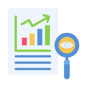 Transparency Report, Transparency, Audit, Data, Vision, Analysis icon