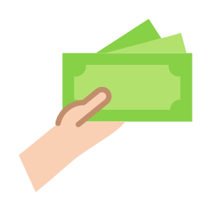 Wages, Salary, Income, Payment, Money, Cash icon