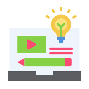 Content Creation, Content, Creativity, Editor, Creator, Marketing, Writer icon