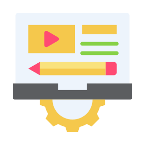 Content Development, Content, Writing, Article, Management, Website  icon