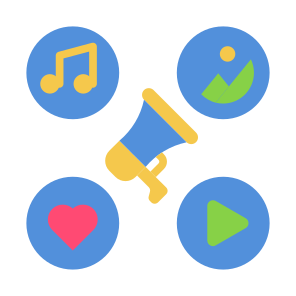 Digital Marketing, Digital, Marketing, Social Media, Promotion, Campaign icon