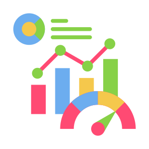 Metric Performance, Metric, Performance, Indicator, Progress, Analysis icon