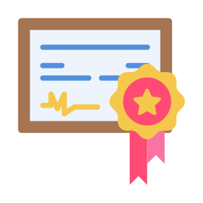 Certificate, Graduation, Diploma, Certification, College icon