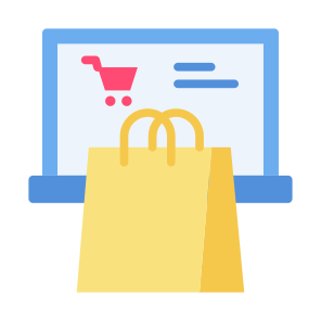 Ecommerce, Screen, Shopping, Website, Product, Shopping Cart icon