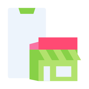 Online Store, Mobile Phone, Product, Purchase, Online Shopping, Ecommerce icon
