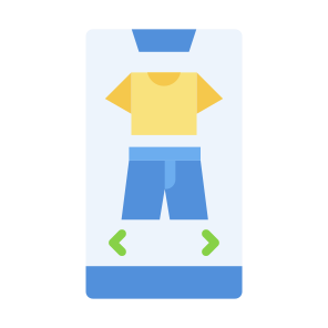 Online Store, Product, Purchase, Pants, Online Shopping, Ecommerce icon