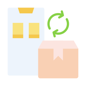 Process, Packing, Product, Ecommerce, Mobile Phone, Shopping , Ecommerce icon