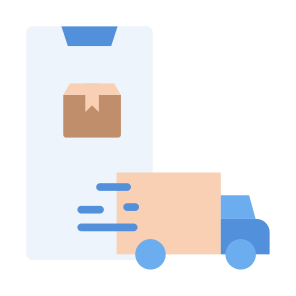 Shipping, Product, Package, Mobile Phone, Online Shopping, Ecommerce icon