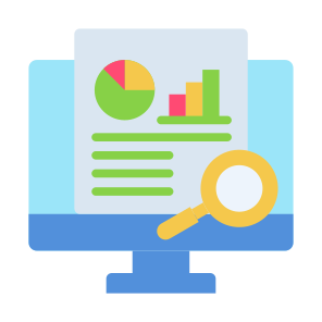 Analysis, Assessment, Examination, Evaluation, Review, Study icon