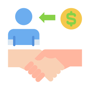 Brokerage, Mediation, Agent, Intermediary, Facilitation icon