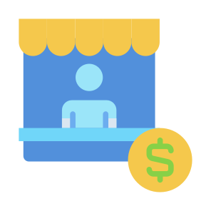 Seller, Vendor, Dealer, Salesperson, Merchant, Supplier icon