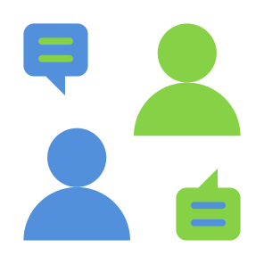 Conversation, Communications, Dialog, User, Speech Bubble, Talking icon
