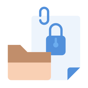 Data Security, Confidential Folder, Protection, Document, File, Security icon