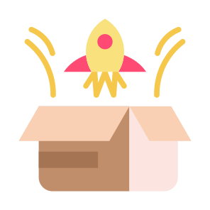 New Product, Product, Launch, Release, Boxes, Package icon