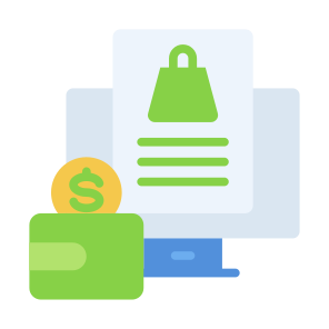 Shopping Online, Ecommerce, Online Shop, Buy, Shopping, Money icon