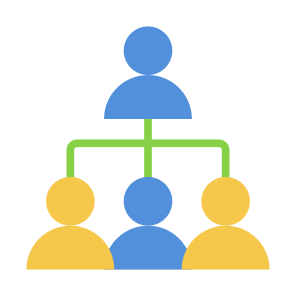 Team Structure, Team, Structure, Leader, Teamwork, People icon