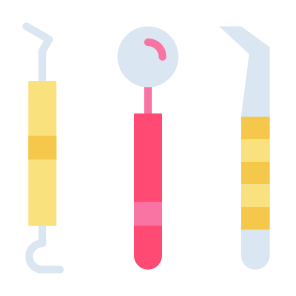 Dentist Tools, Probe, Medical Equipment, Medical Instrument, Dental Probe, Tools icon