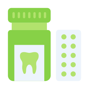 Medicine, Dental, Drug, Tooth, Pills, Teeth, Dental Care  icon