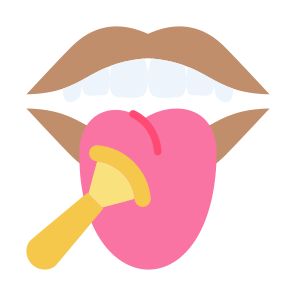 Tongue Scraper, Tongue, Scraper, Mouth, Tongue Cleaner, Hygiene  icon