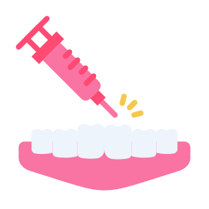 Tooth Anesthesia, Tooth, Anesthesia, Syringe, Mouth, Gum icon