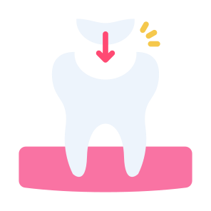 Tooth Filling, Dental Filling, Teeth, Tooth, Dental, Dental Care, Filling  icon