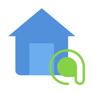 At Home, At Sign, Communications, Mail, House, Buildings, Home, Email, Interface, Internet icon