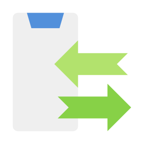 Phone Transfer, Transfer, Electronics, Smartphone, Phone, Mobile Data Transfer, Phone Transfer icon