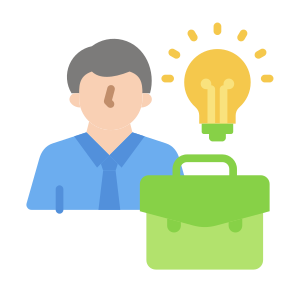 Entrepreneur, User, Light Bulb, Manager, Businessman,  Professions And Jobs icon