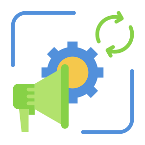 Marketing Automation, Social Media, Digital,  Marketing, Campaign,  Promotion icon