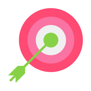Objective, Arrow, Target, Goal, Dart Board, Targeting icon