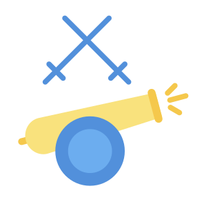 War,  Weapons, Battle, Sword, Conflict, Military icon