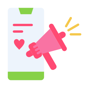 Digital Marketing, Digital, Marketing, Multimedia, Social Media, Promotion   icon