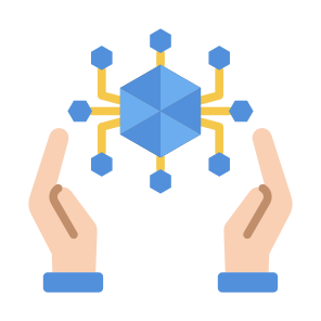 Future Technology, Digital, Technology, Digital Transformation, Digitalization, Networking icon