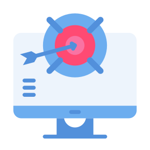 Marketing Target, Marketing, Target, Online, Promotion, Advertising icon