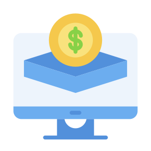Online Banking, Online, Banking, Electronic Banking, Finance, Money icon