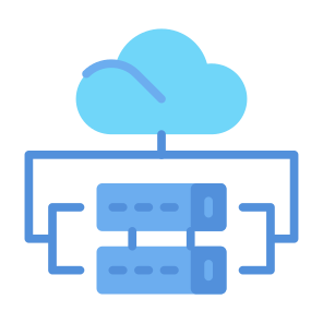 Server Storage, Cloud Server, Cloud, Storage, Server, Network icon