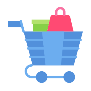 Shopping Cart, Shopping, Cart, Trolley, Store, Shop icon